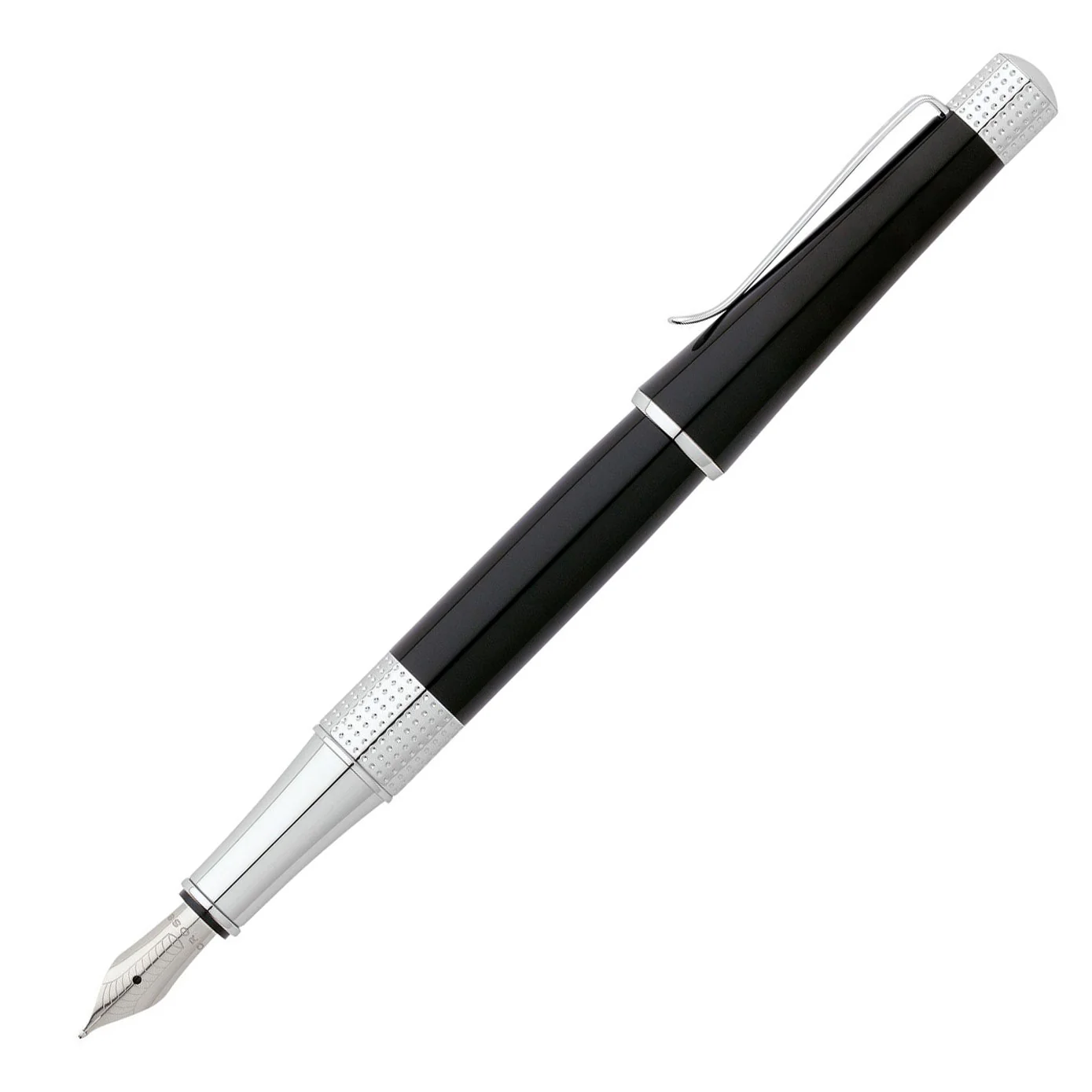 Cross Beverly Black Lacquer Fountain Pen - Image 2