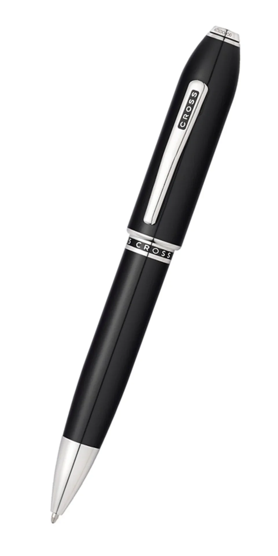 Cross Peerless Obsidian Black Lacquer Ballpoint Pen - Image 2