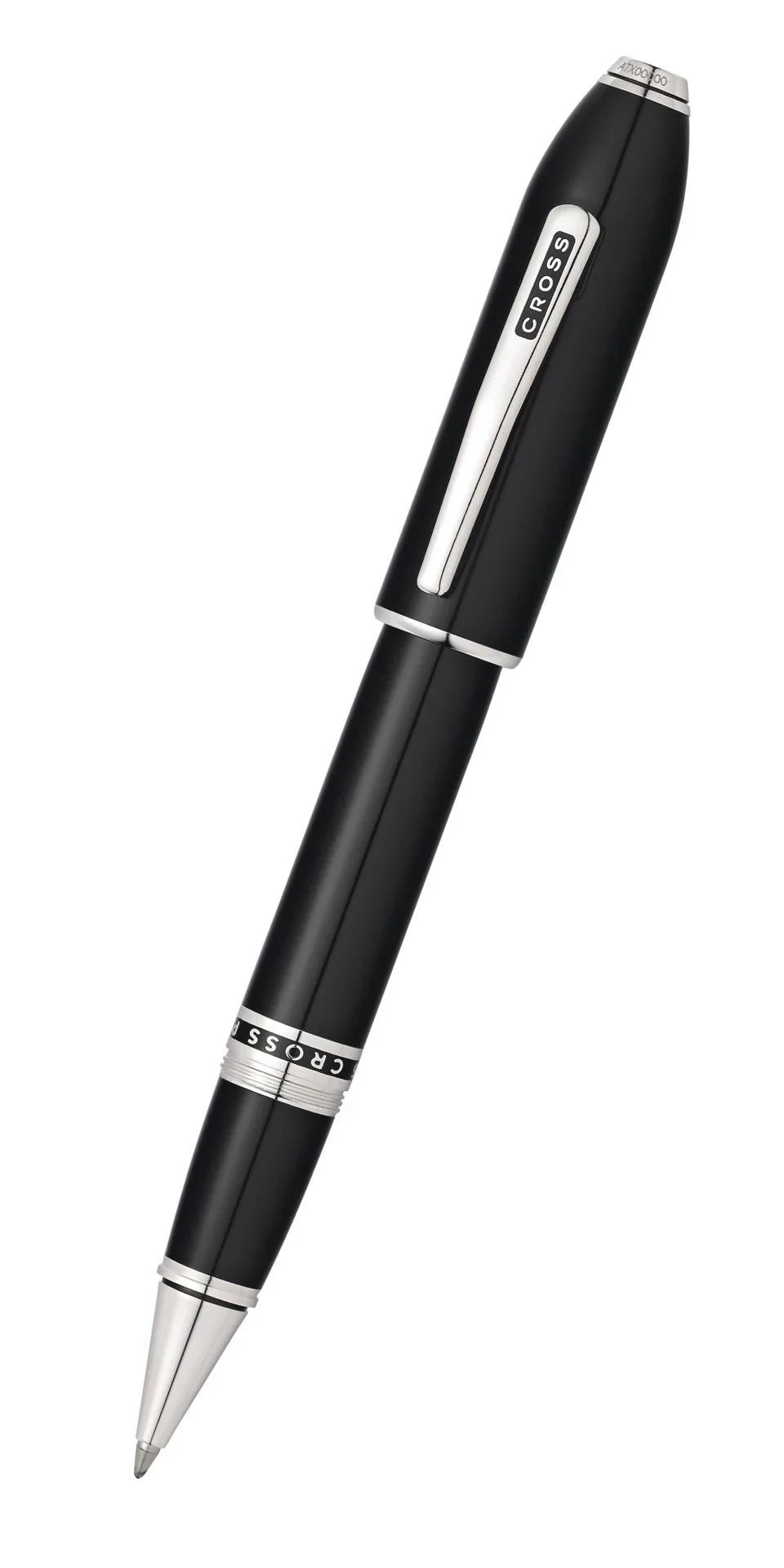 Cross Peerless Obsidian Black Lacquer Rollerball Pen - Image 4