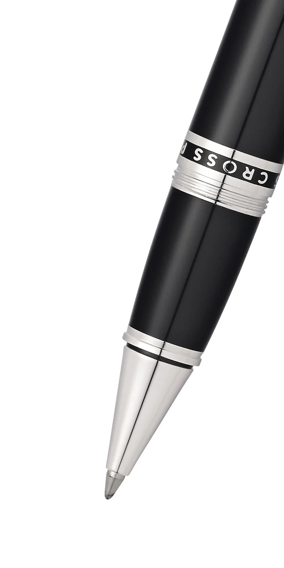 Cross Peerless Obsidian Black Lacquer Rollerball Pen - Image 5