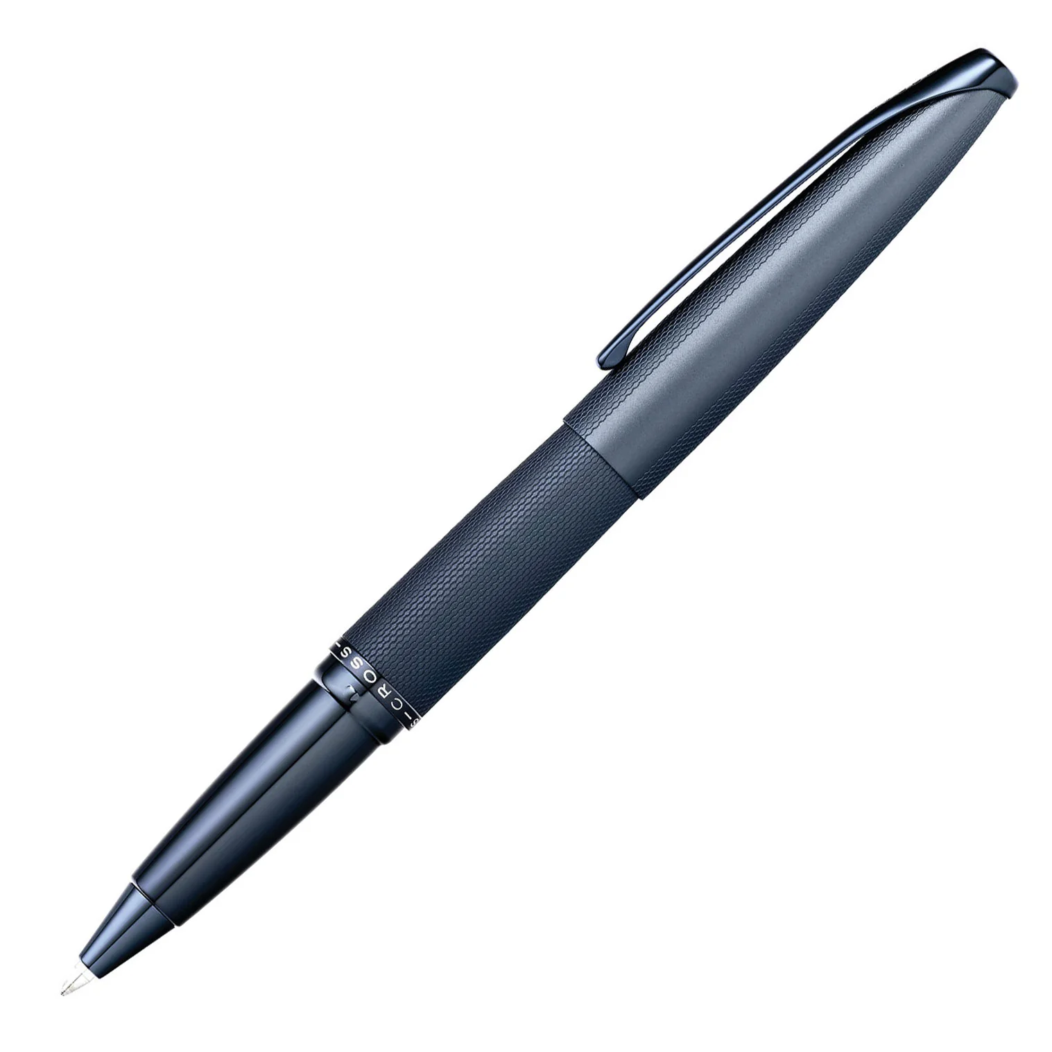 Cross Pens ATX Sandblasted Dark Blue Rollerball Pen - Image 2