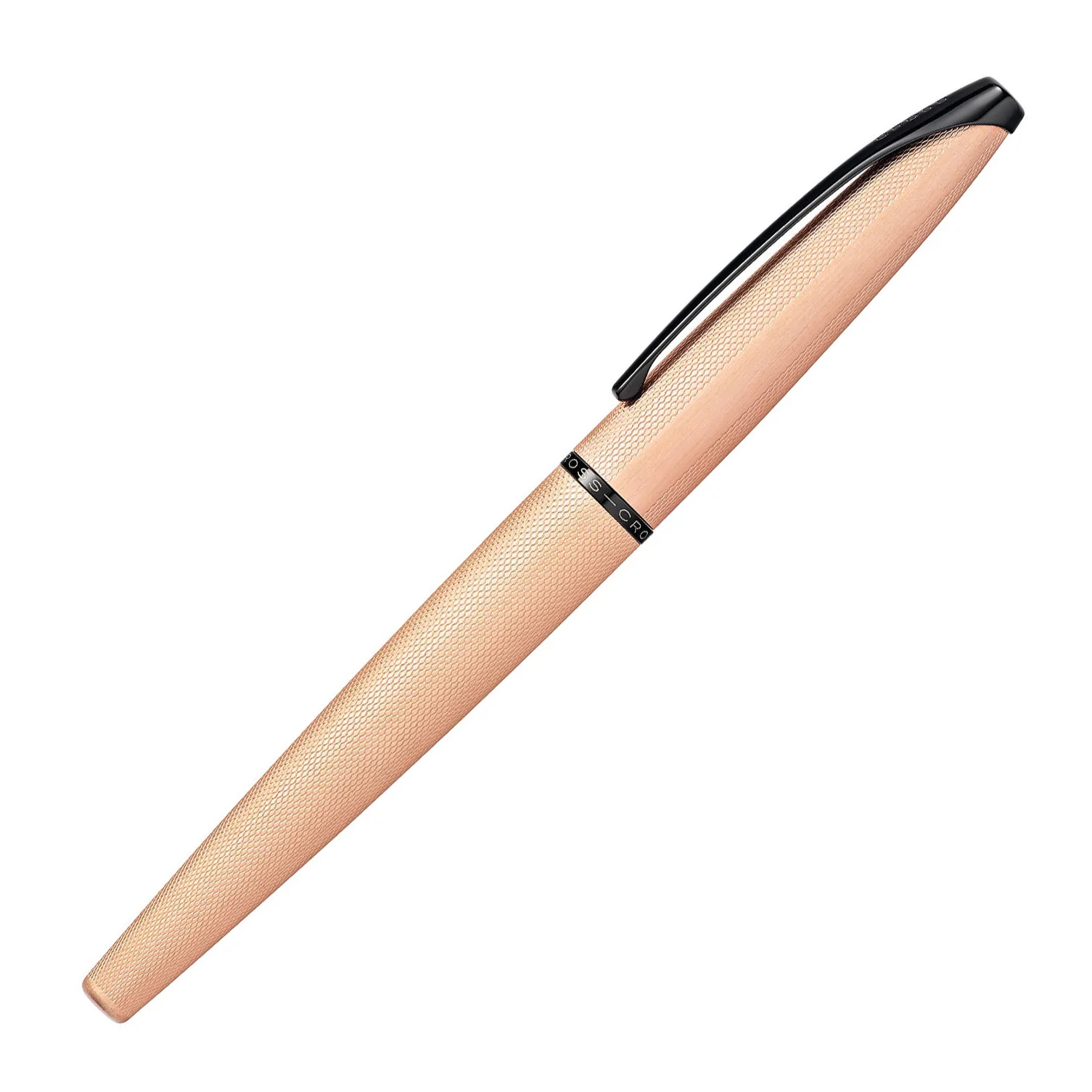 Cross Pens ATX Brushed Rose Gold Rollerball Pen - Image 2