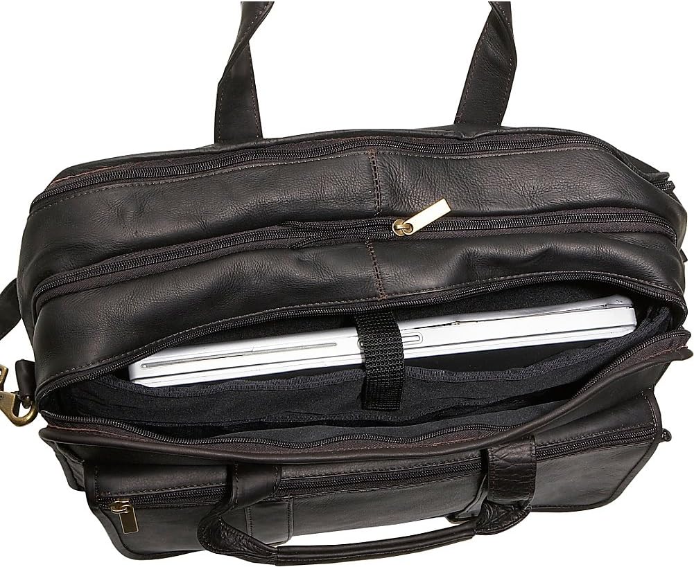 David King 100 Expandable Laptop Briefcase - Image 4