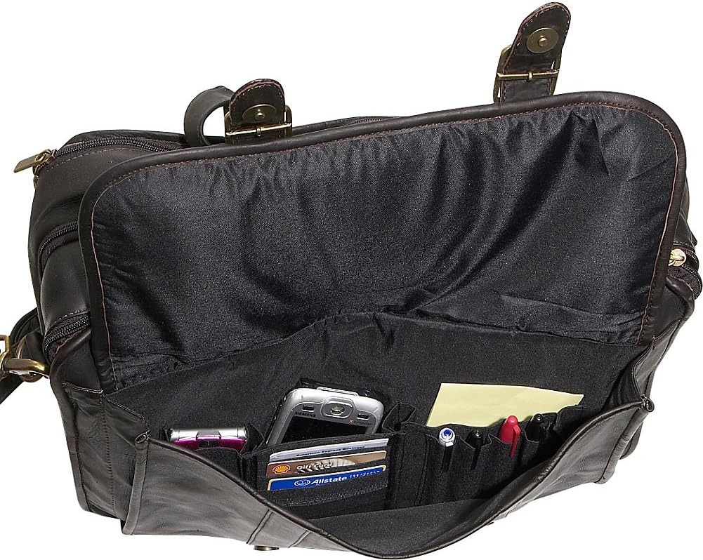 David King 100 Expandable Laptop Briefcase - Image 6