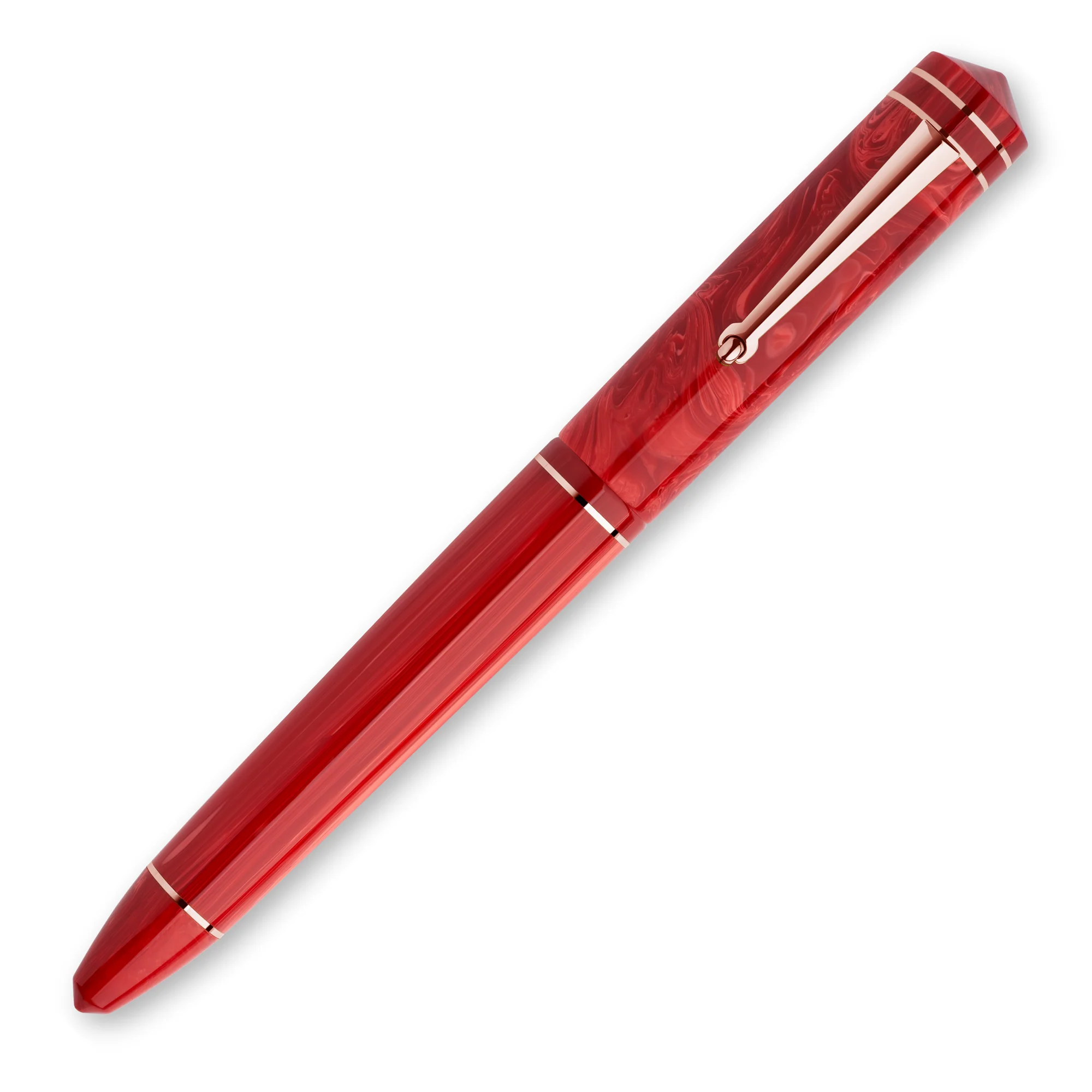 Delta Write Balance  Fountain Pen Red - Image 2