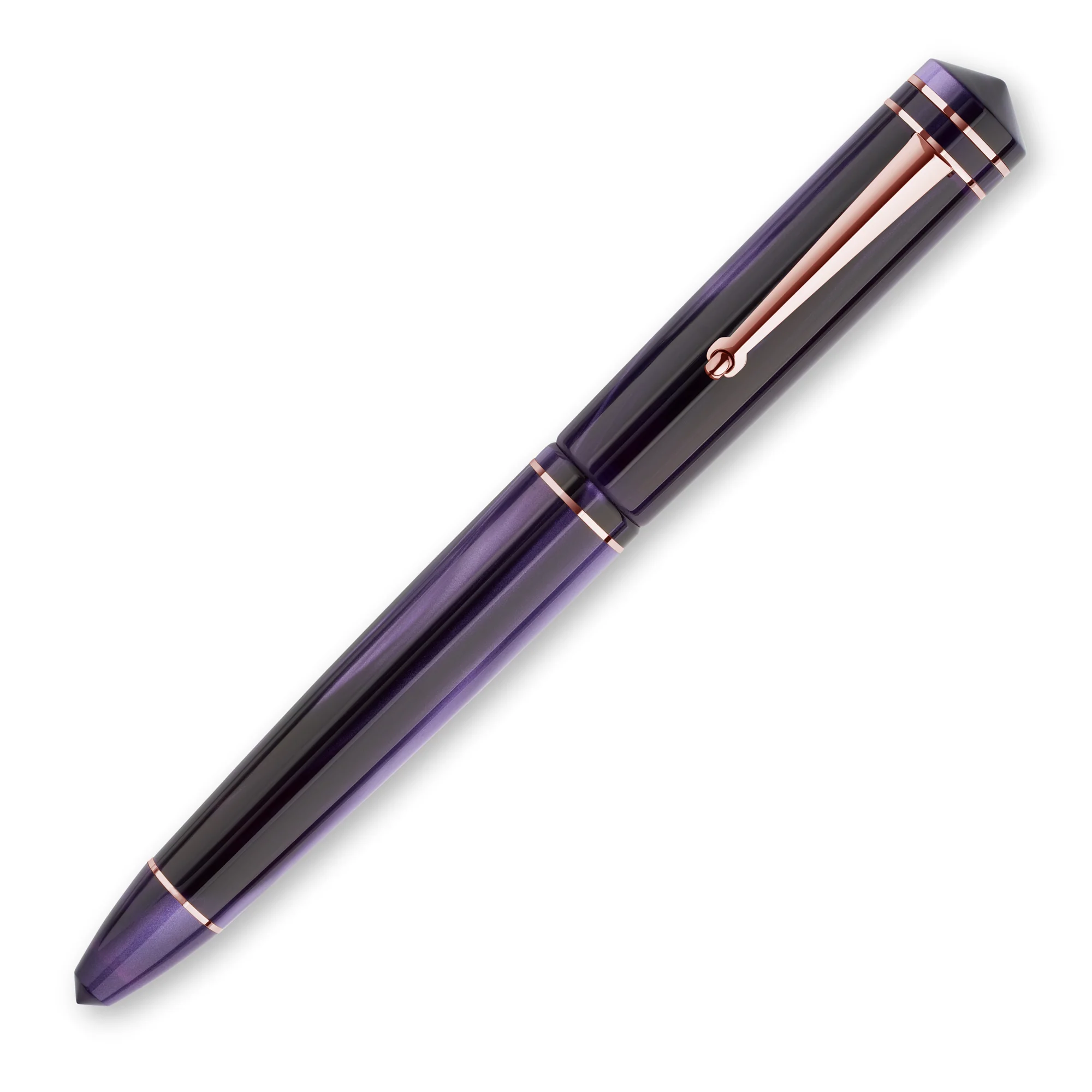 Delta Write Balance Fountain Pen Purple - Image 2