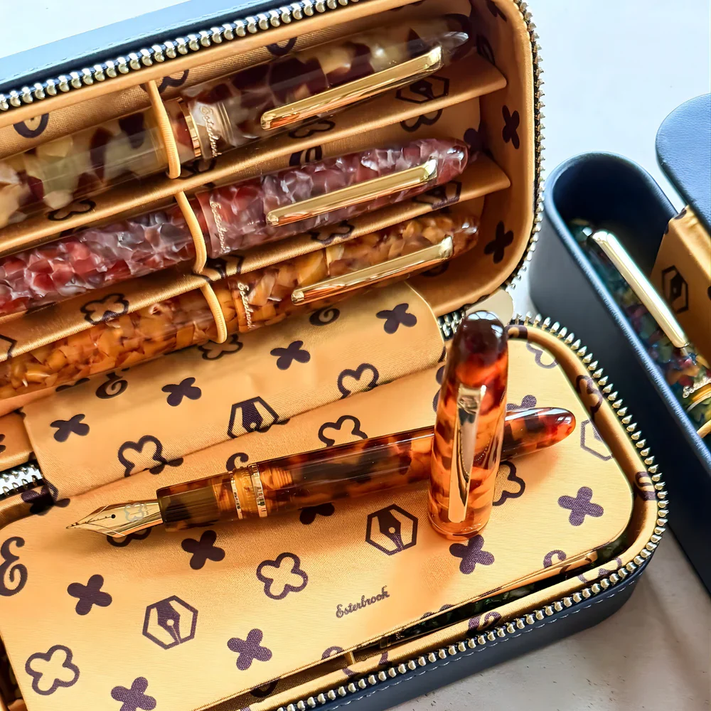 Esterbrook Amber Tortoise Estie Fountain Pen - Image 5