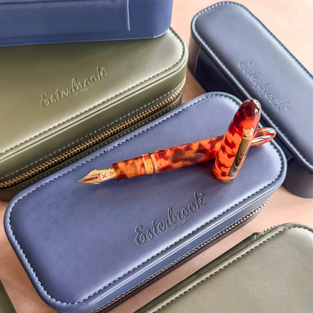 Esterbrook Amber Tortoise Estie Fountain Pen - Image 6
