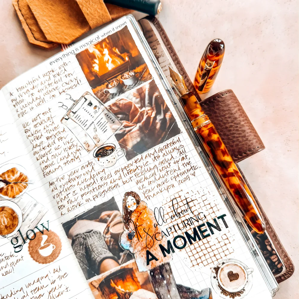 Esterbrook Amber Tortoise Estie Fountain Pen - Image 7