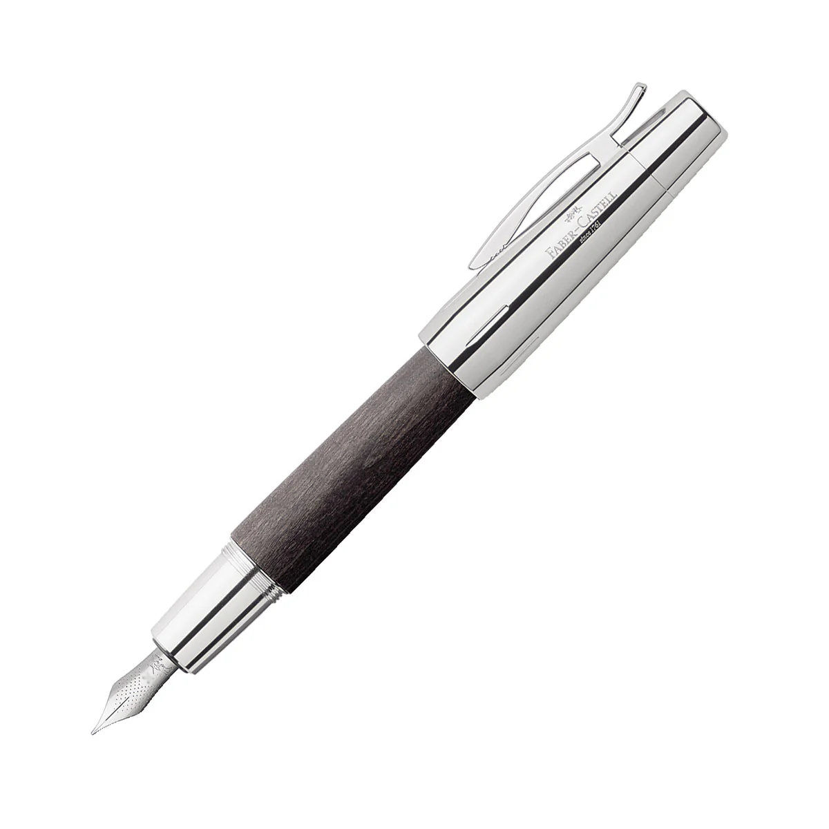 Faber-Castell e-motion Fountain Pen Pearwood Black