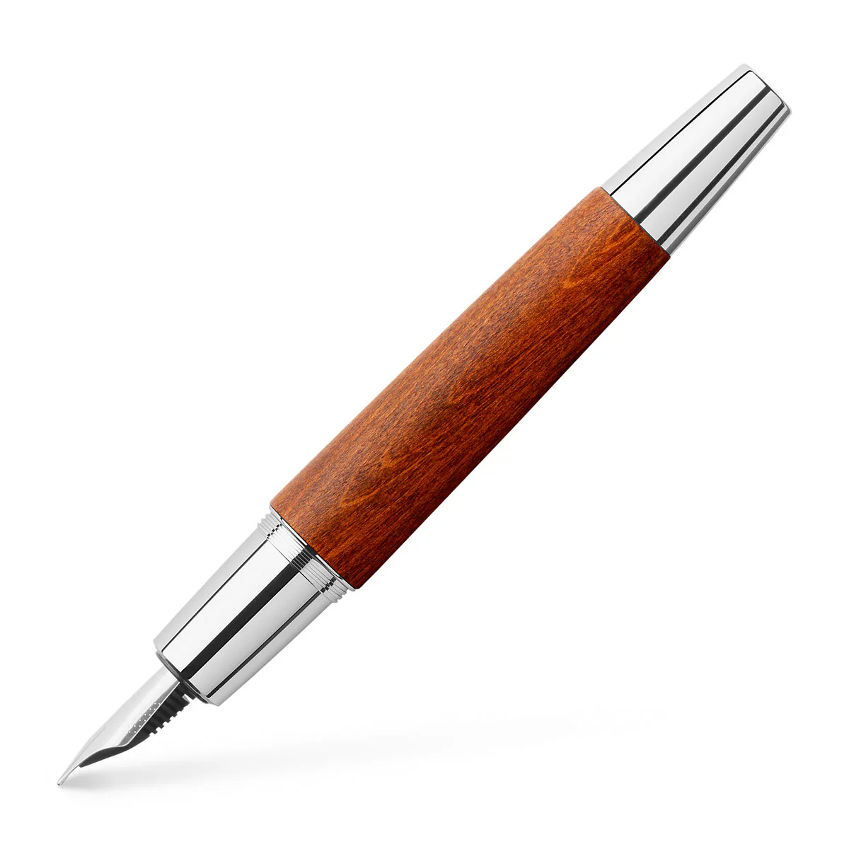 Faber-Castell e-motion Fountain Pen Pearwood Brown - Image 3