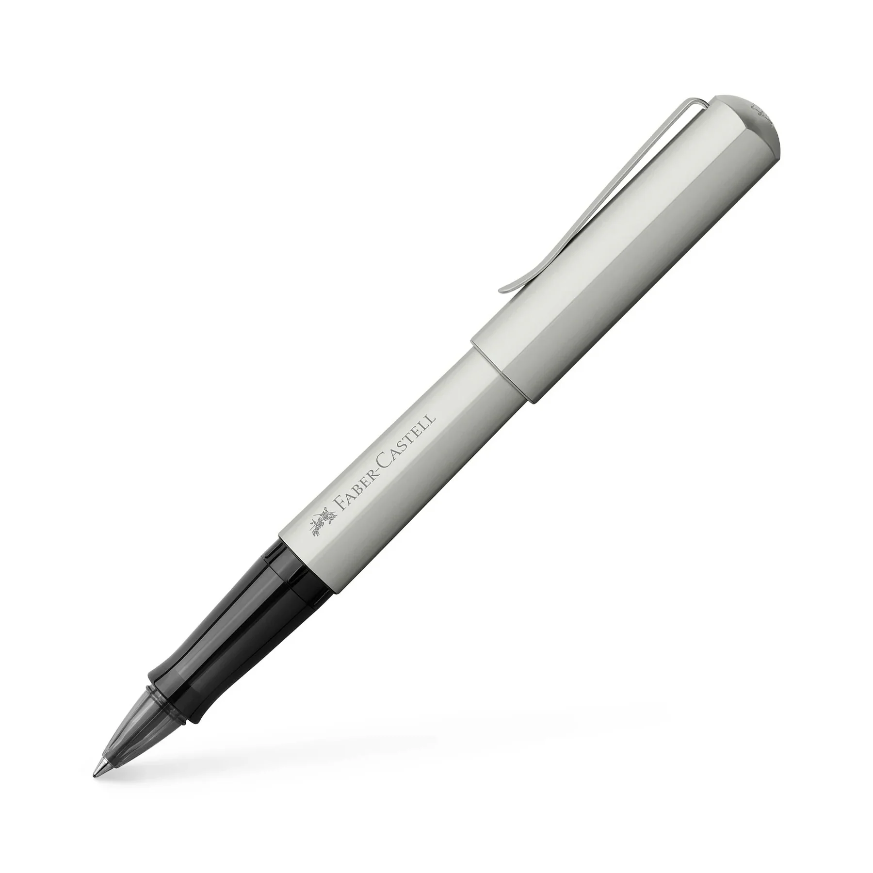 Faber-Castell Hexo Rollerball Pen Matte Silver