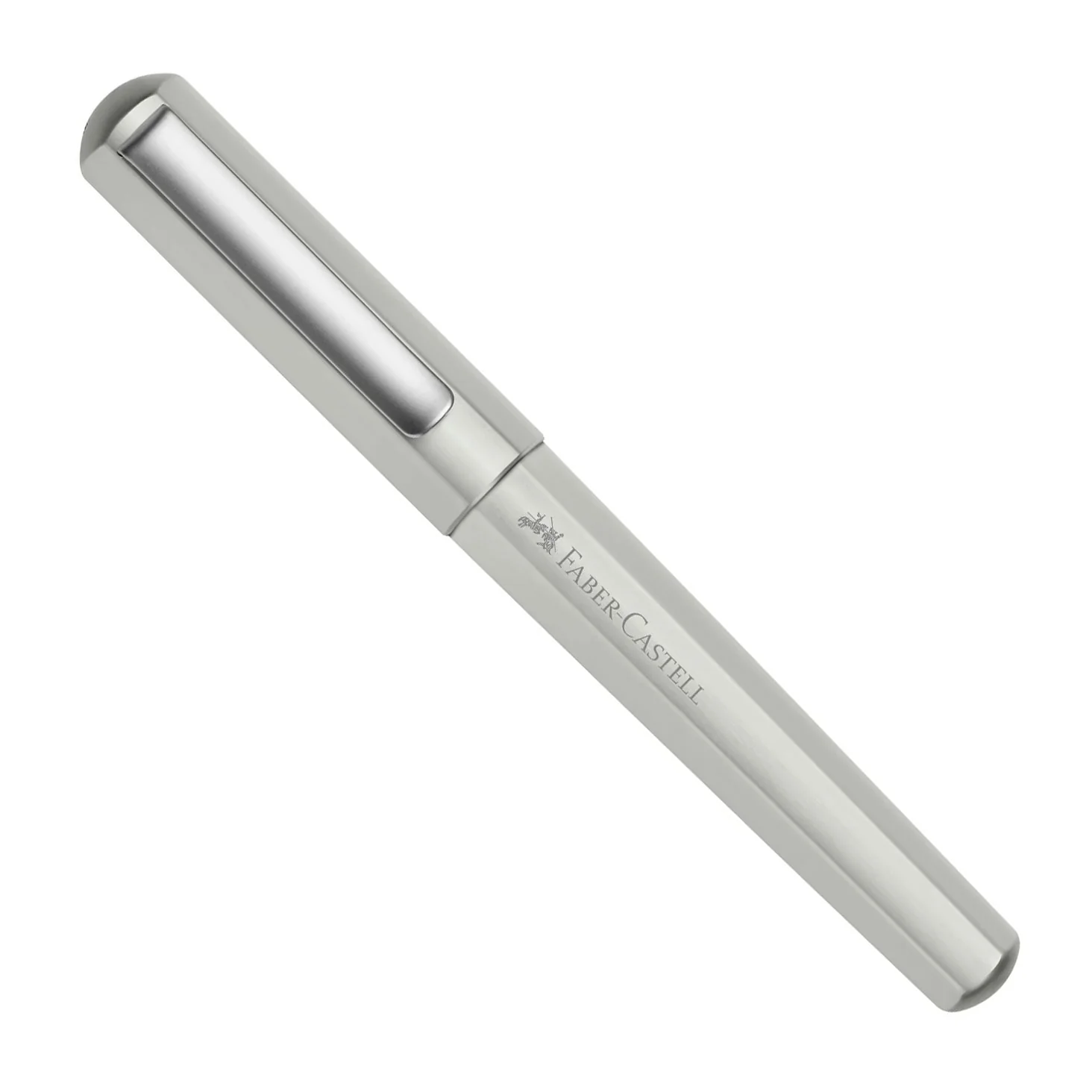 Faber-Castell Hexo Rollerball Pen Matte Silver - Image 4