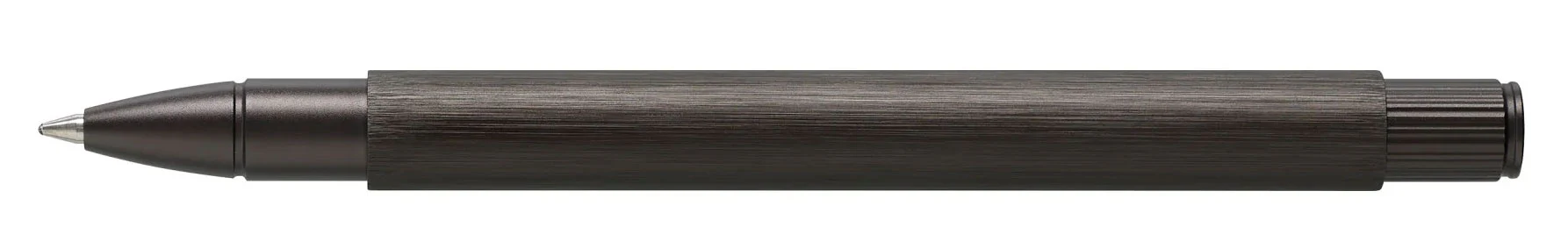 Faber-Castell NEO Slim Rollerball Pen Aluminum Gunmetal - Image 2