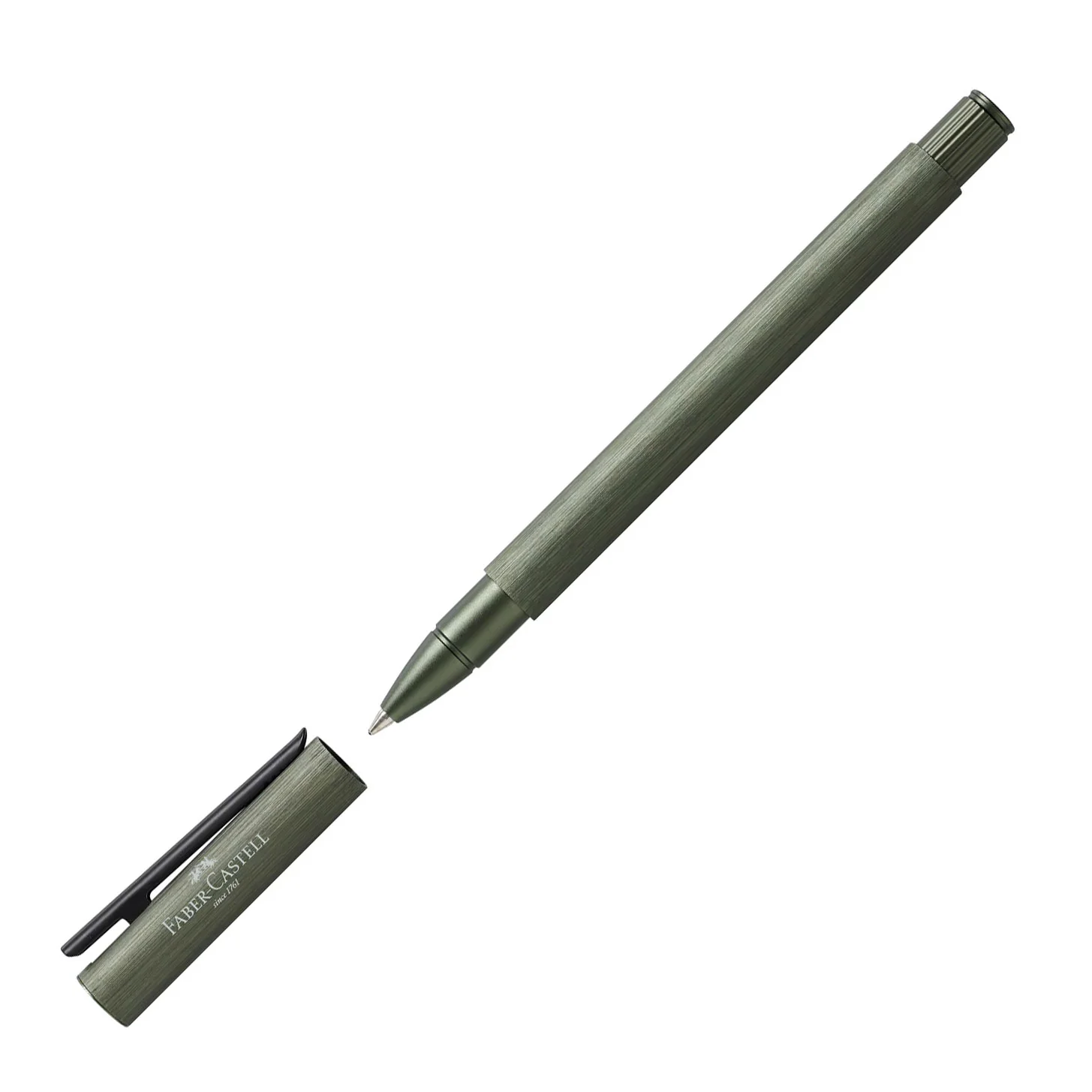 Faber-Castell NEO Slim Rollerball Pen Olive Green - Image 2