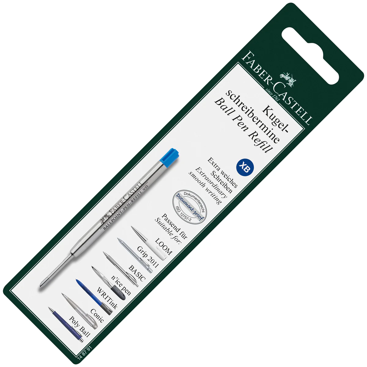 Faber-Castell Design Refills Ballpoint Pen Refill XB in BC - Image 2