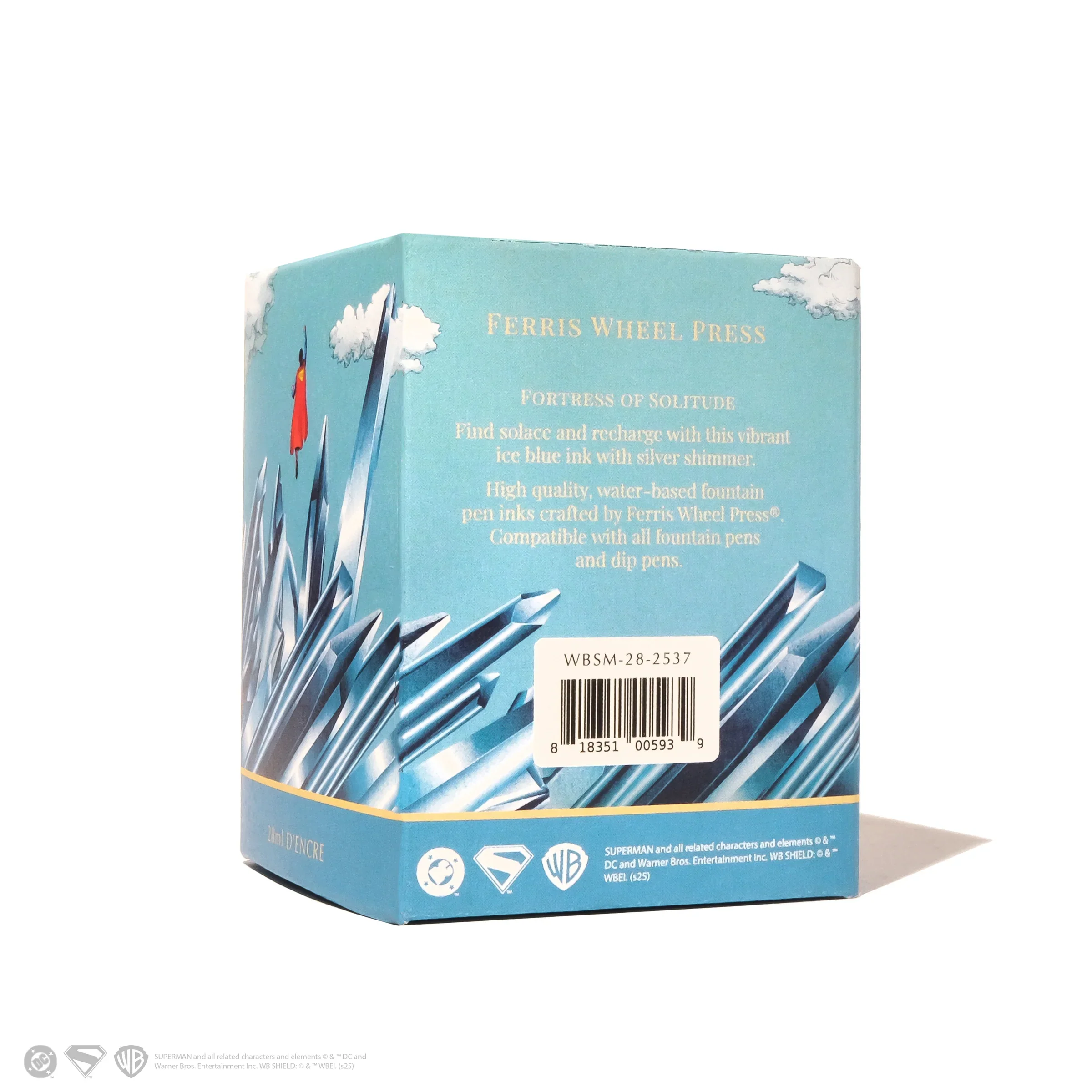 Ferris Wheel Press Warner Bros. | Superman | Frozen Fortress 28ml Ink - Image 4
