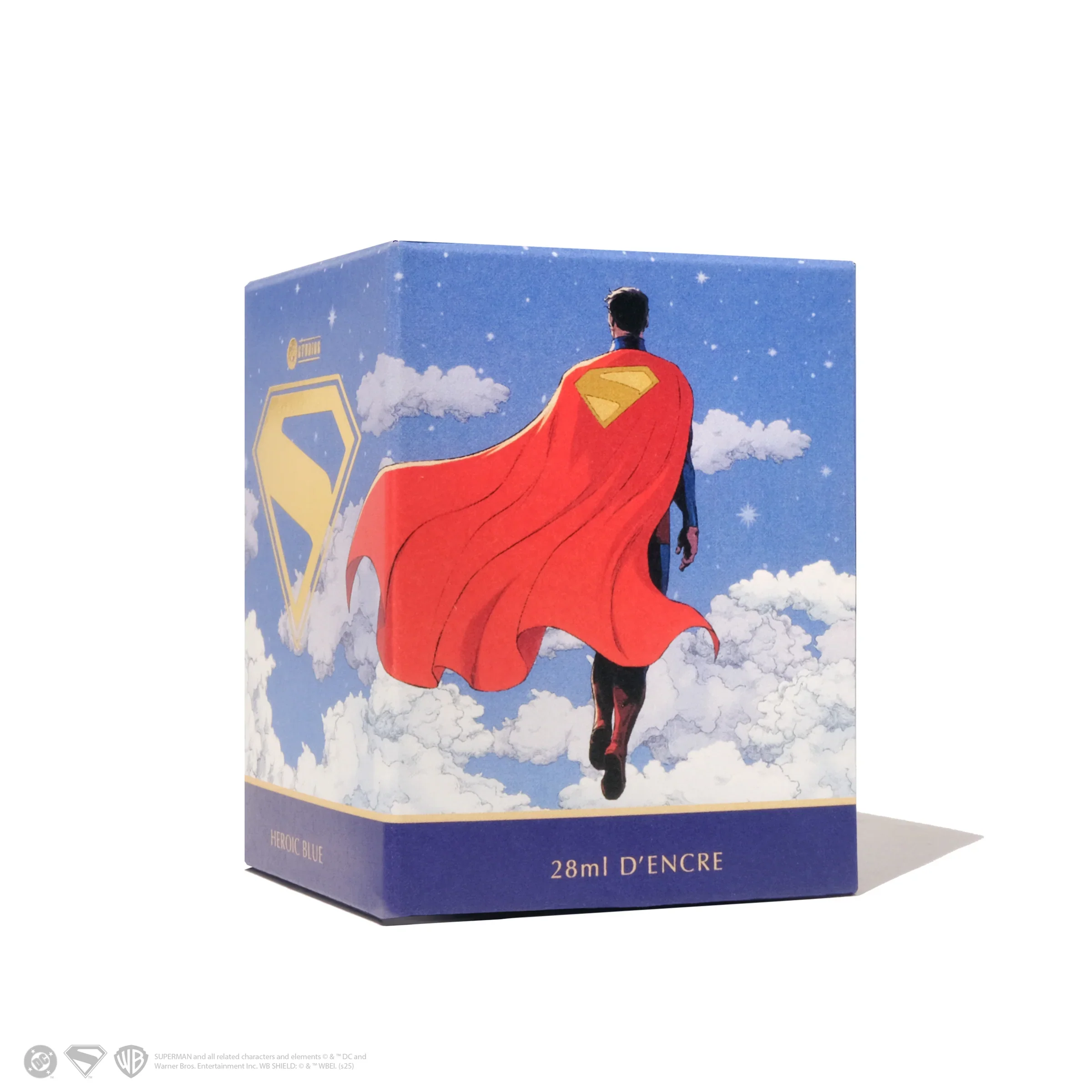 Ferris Wheel Press Warner Bros. | Superman | Heroic Blue 28ml Ink - Image 3