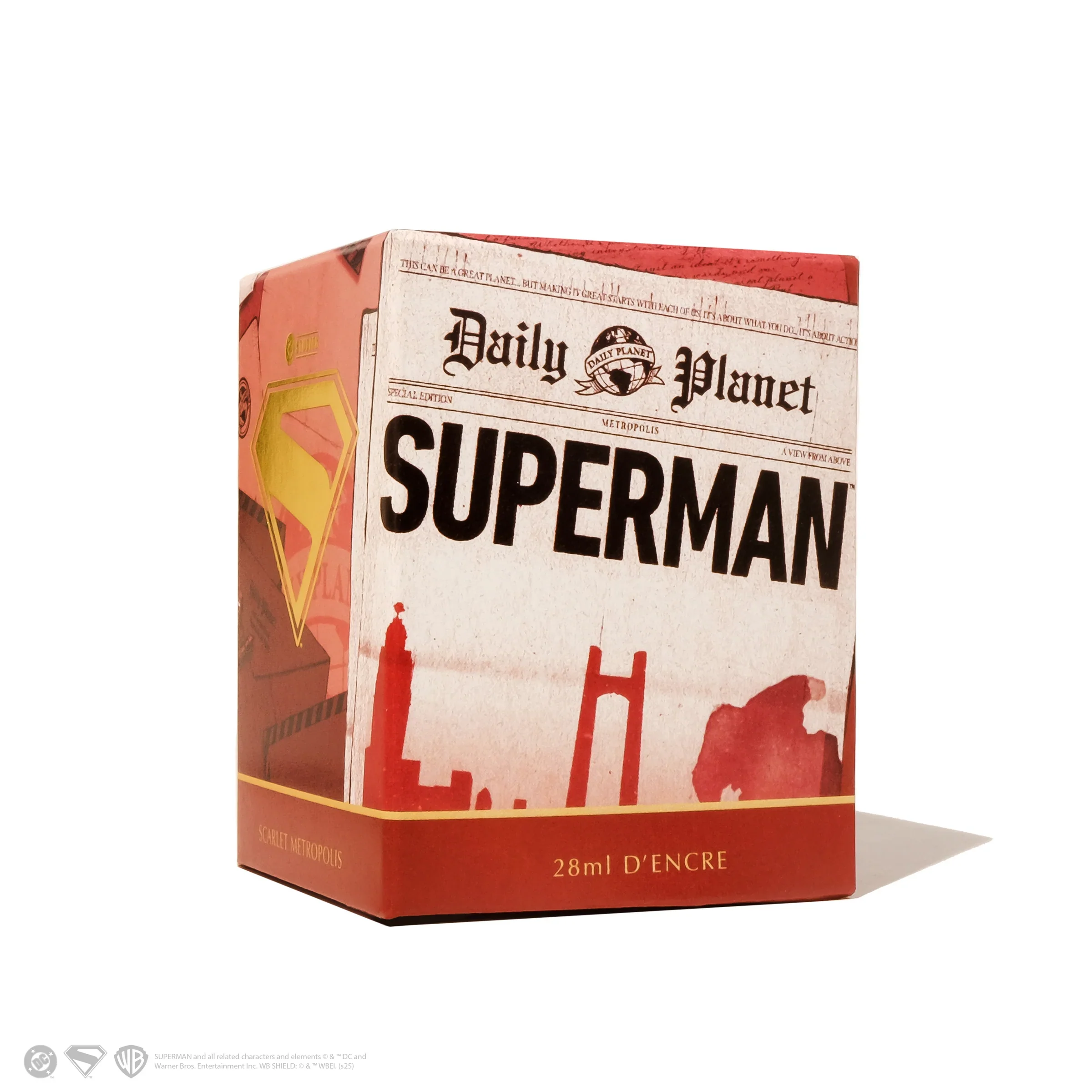 Ferris Wheel Press Warner Bros. | Superman | Scarlet Metropolis 28ml Ink - Image 3