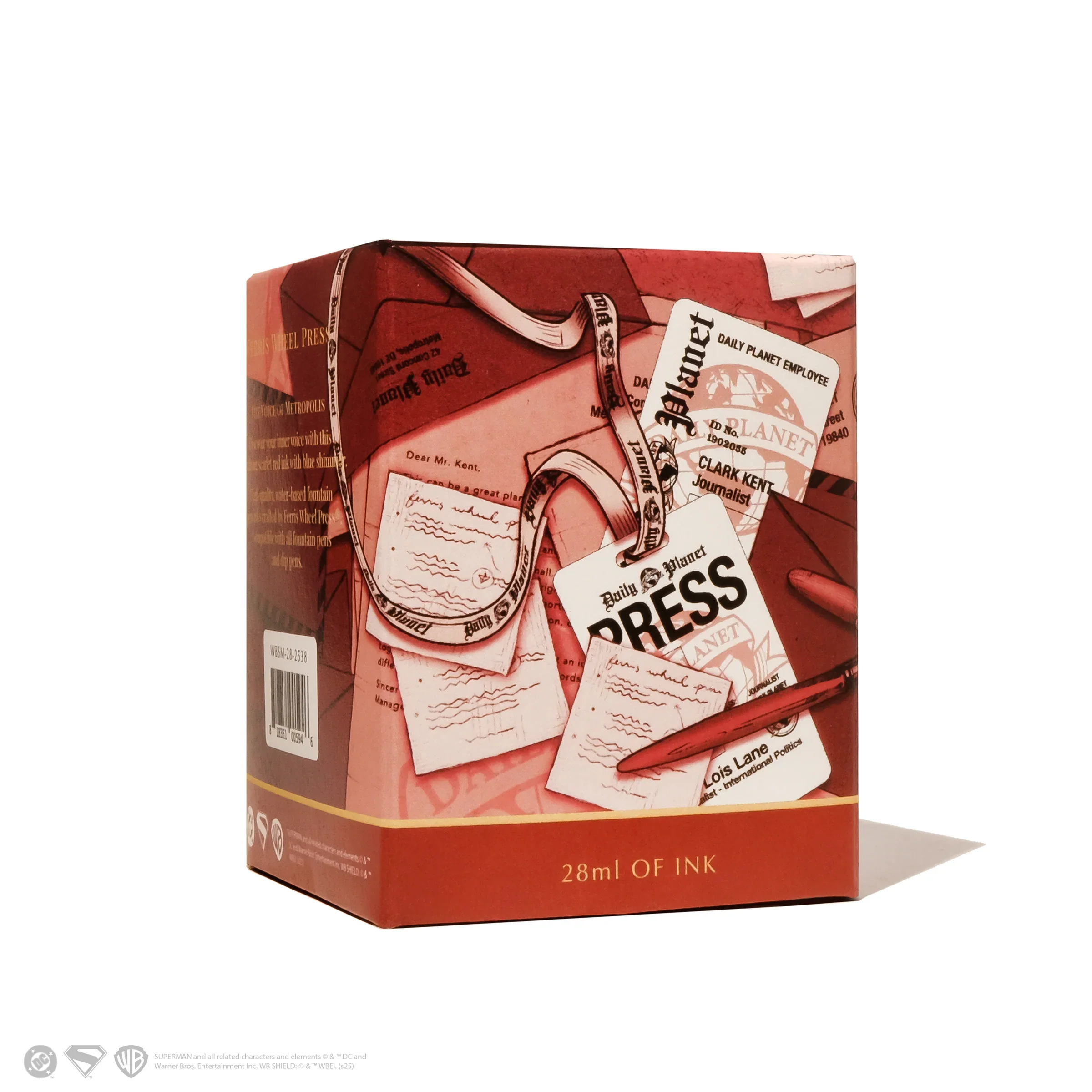 Ferris Wheel Press Warner Bros. | Superman | Scarlet Metropolis 28ml Ink - Image 4