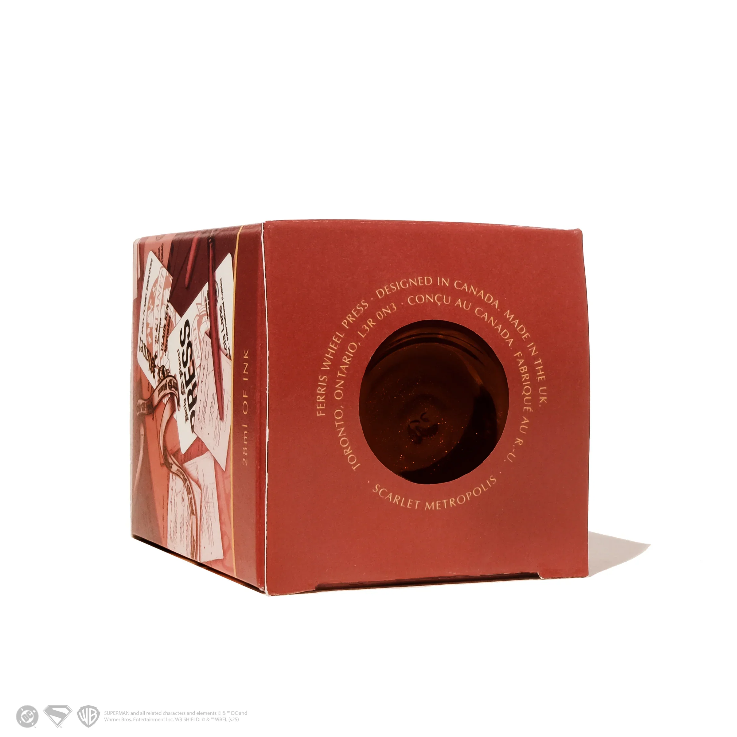 Ferris Wheel Press Warner Bros. | Superman | Scarlet Metropolis 28ml Ink - Image 7