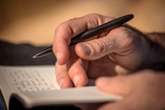 Fisher 400B Matte Black Bullet Space Pen - Image 2