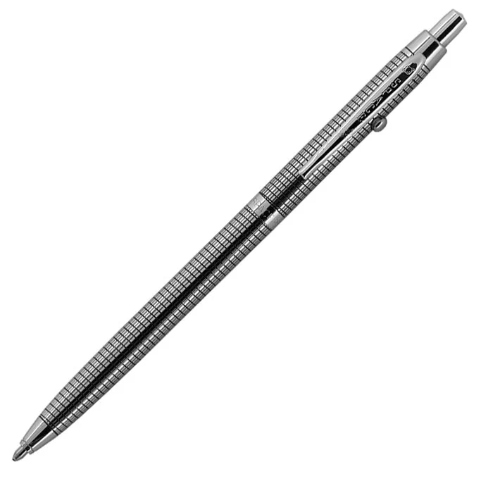 Fisher B4 - Black Grid Design Shuttle Space Pen