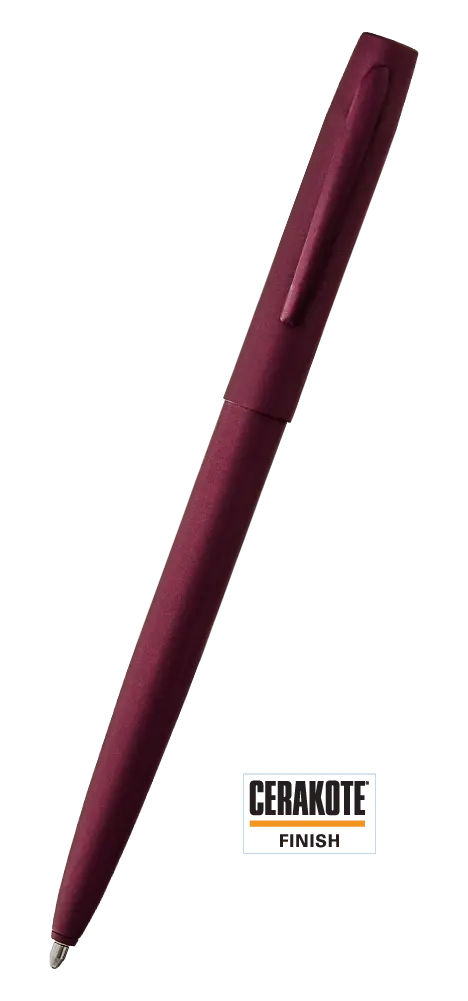 Fisher Black Cherry Cerakote Cap-O-Matic Space Pen - Image 3