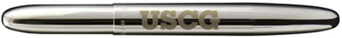 Fisher Space Pen 400USCG Chrome Bullet Space Pen With Laser Engraved Logo Letters USCG - Image 2