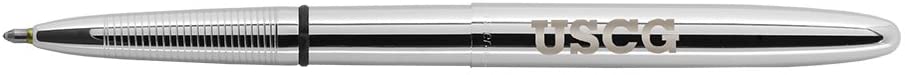 Fisher Space Pen 400USCG Chrome Bullet Space Pen With Laser Engraved Logo Letters USCG - Image 3