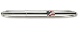 Fisher Space Pens - 600AF Chrome Bullet Space Pen With American Flag - Image 2