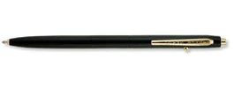 Fisher Space Pens - CH4B Matte Black Space Pen With Gold Plated Trim - Image 2