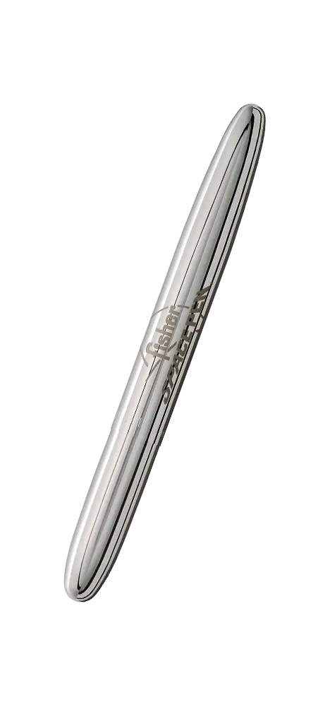 Fisher Space Pens Chrome Bullet Space Pen With Fisher Space Pen Logo - Image 2