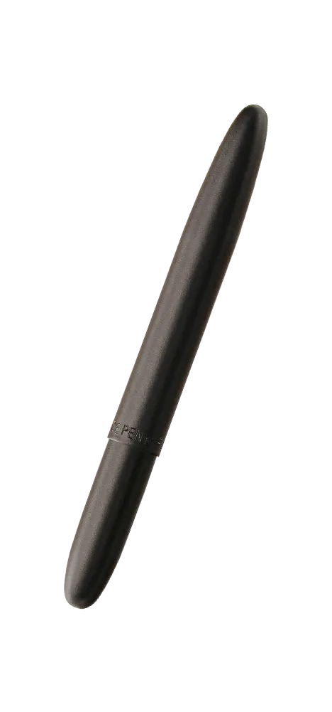 Fisher Space Pens Matte Black Bullet Space Pen With Gold Finger Grip - Image 2