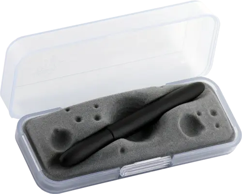 Fisher Space Pens Matte Black Bullet Space Pen With Gold Finger Grip - Image 3