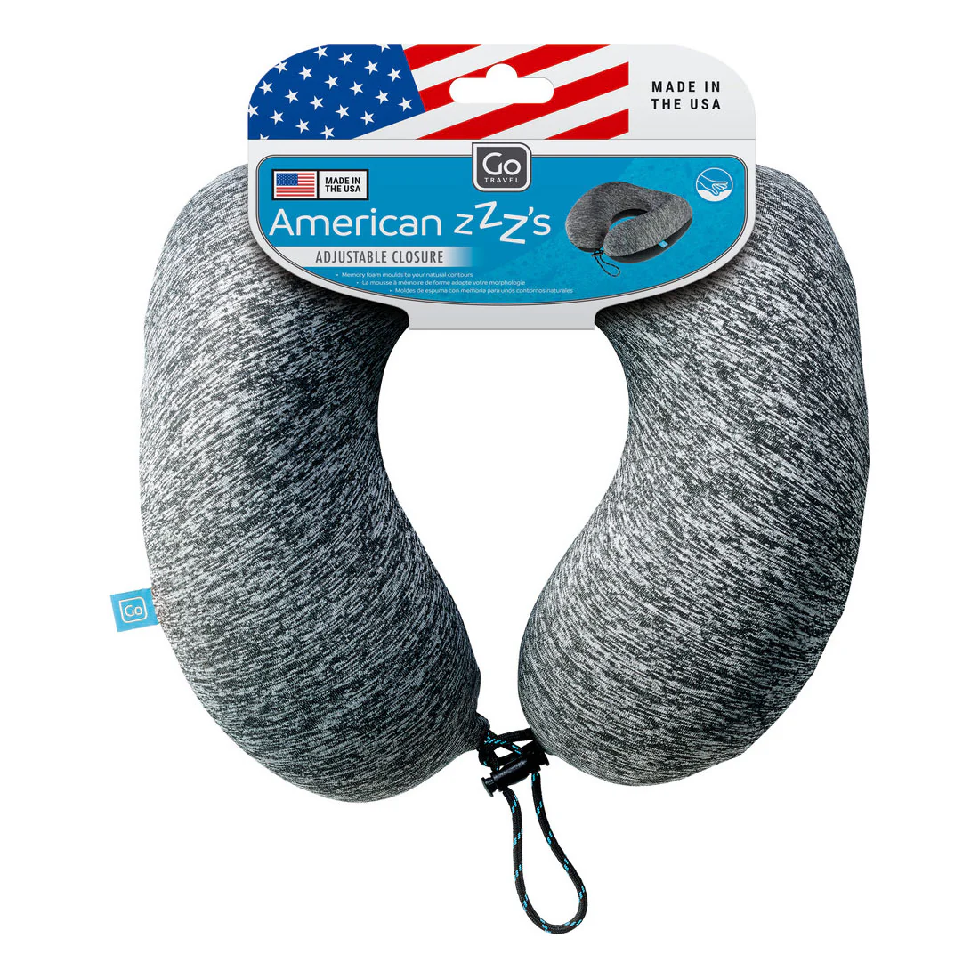 Go Travel American ZZZs Travel Pillow (Made in USA) - Image 4