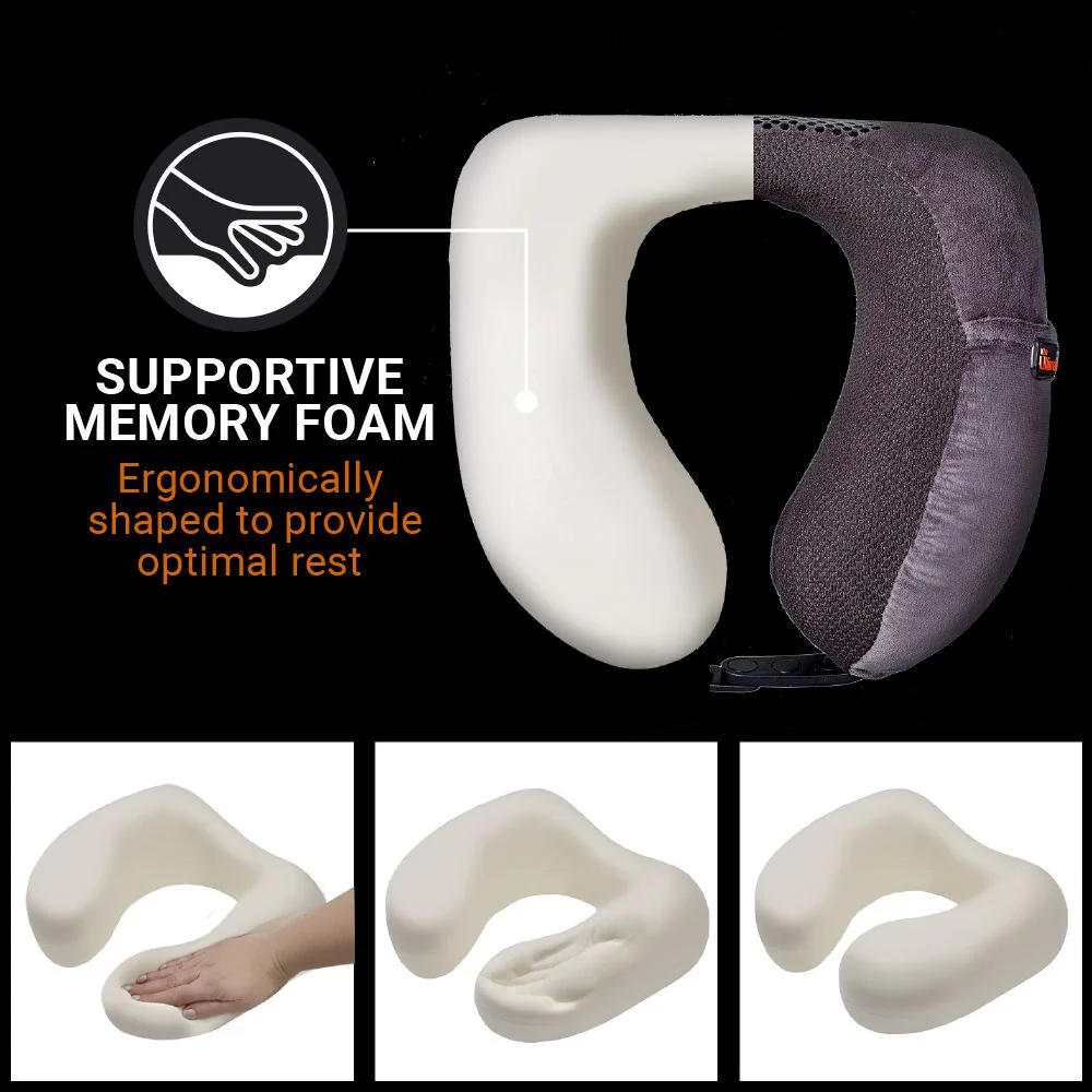 Go Travel Ultimate 3.0 Travel Pillow (Dark Grey) - Image 7
