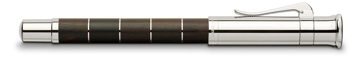 Graf Von Faber-Castell Classic Anello Grenadilla Wood Rollerball Pen - Image 2
