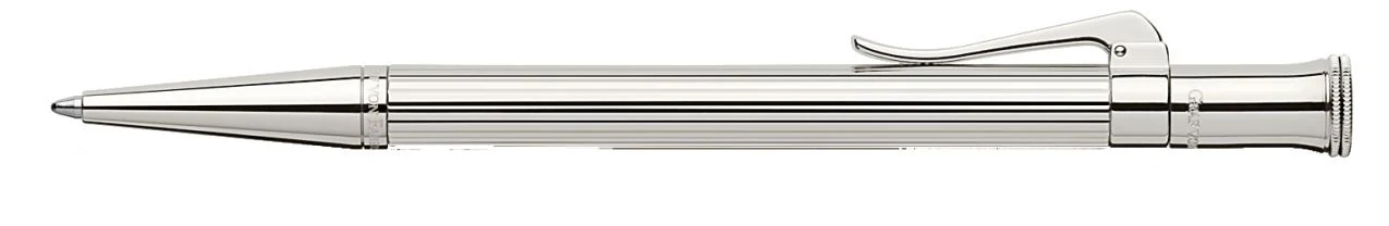 Graf Von Faber-Castell Classic Sterling Silver Ballpoint Pen - Image 2