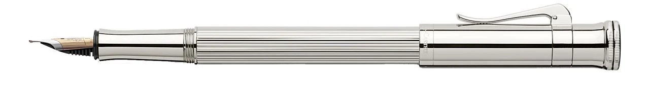 Graf Von Faber-Castell Classic Sterling Silver Fountain Pen - Image 2