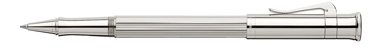 Graf Von Faber-Castell Classic Platinum-Plated Rollerball Pen - Image 2