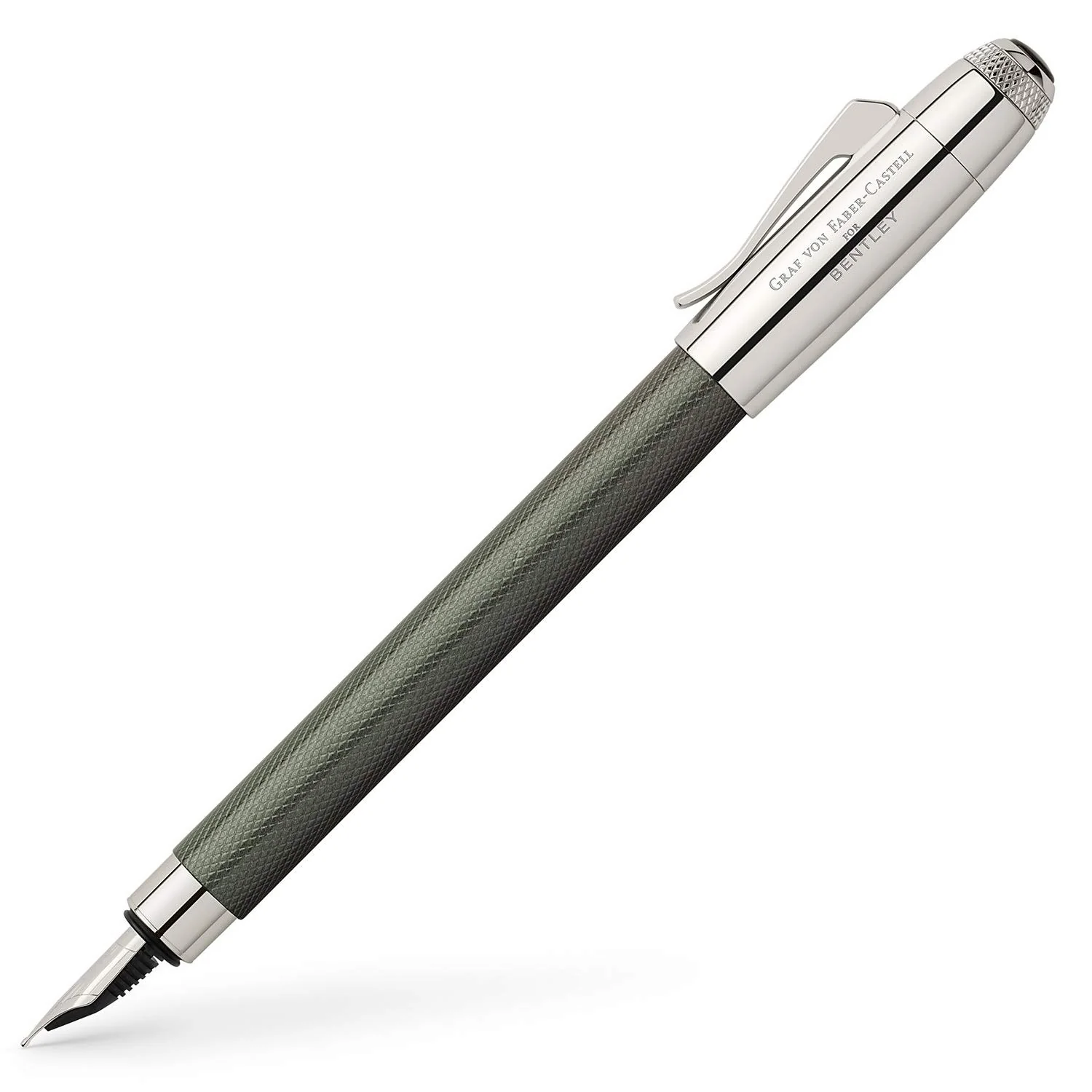 Graf Von Faber-Castell For Bentley Fountain Pens Tungsten Grey