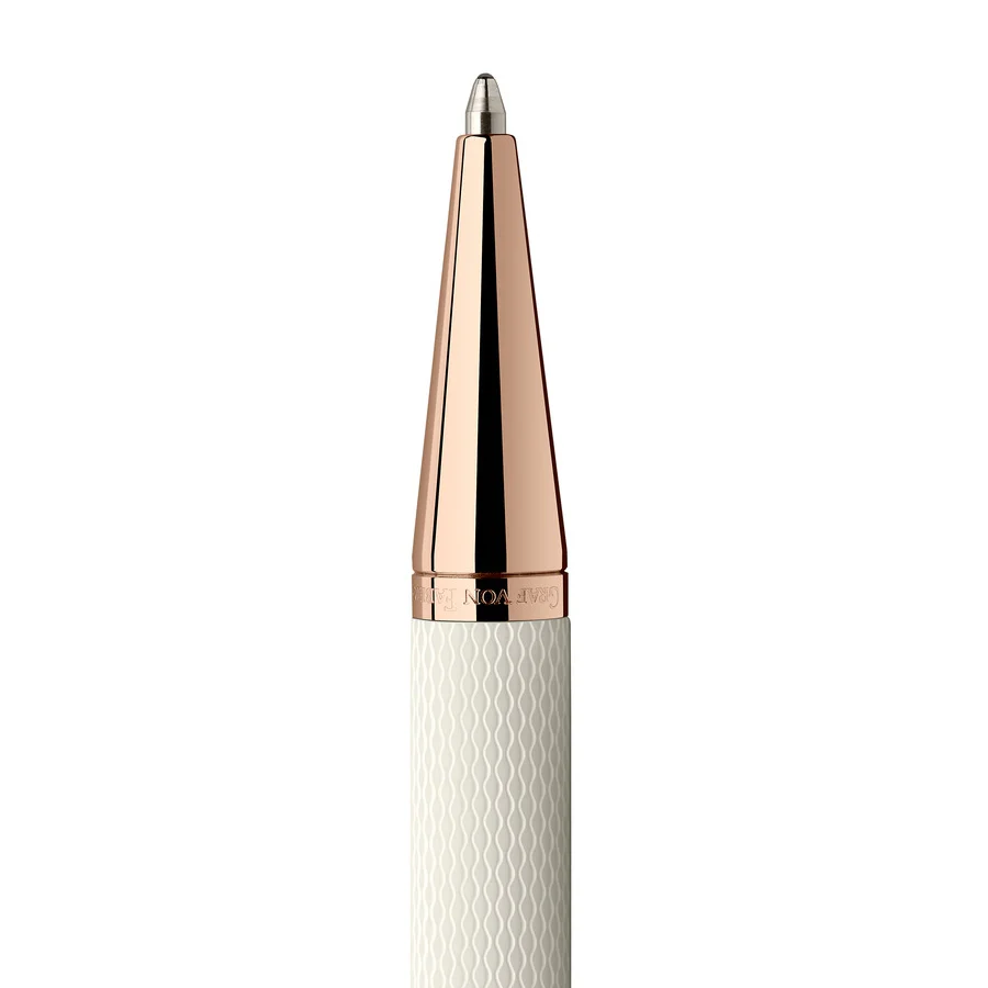 Graf Von Faber-Castell Guilloche Ballpoint Pen Champagne - Image 2