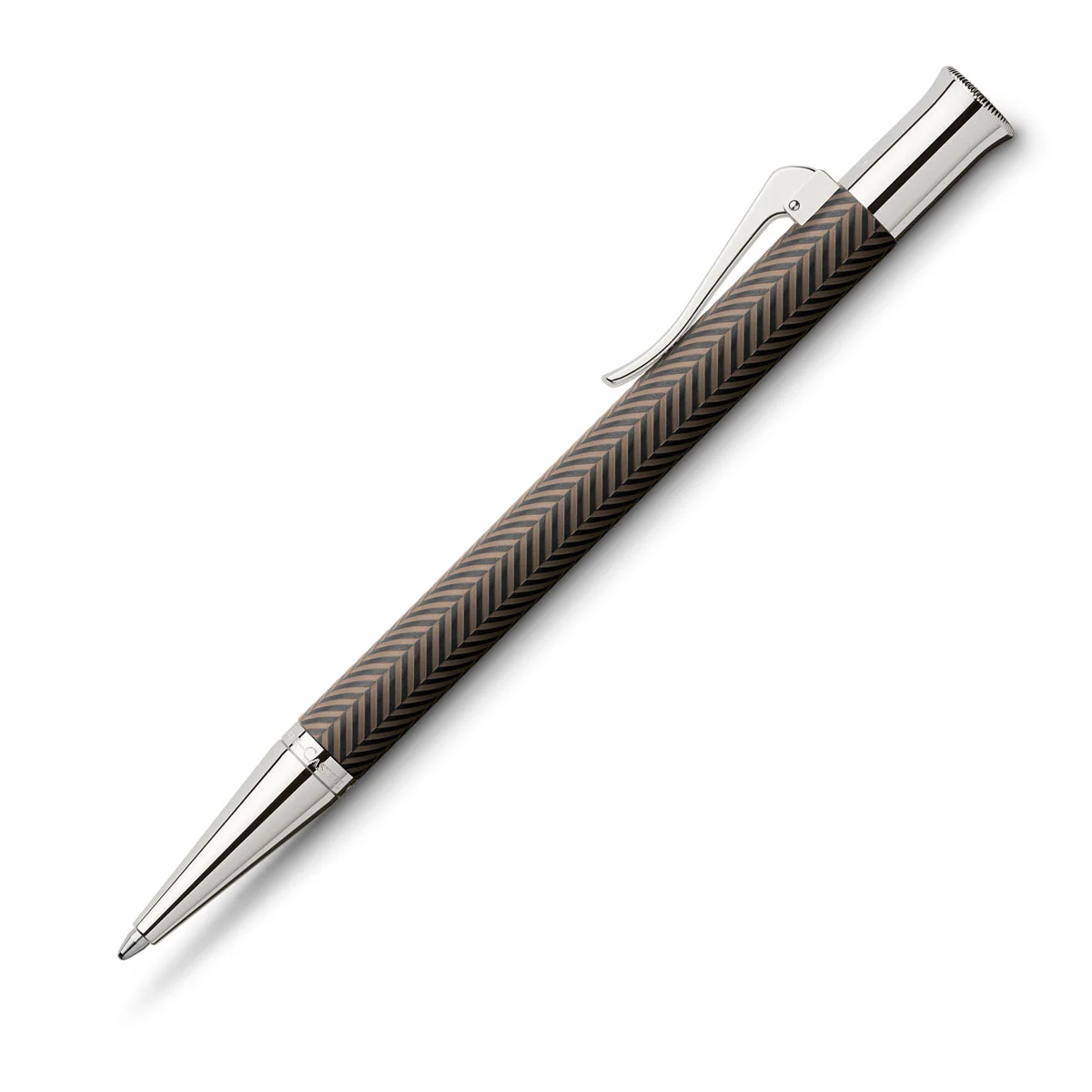 Graf Von Faber-Castell Guilloche Ballpoint Pen Cisele Brown
