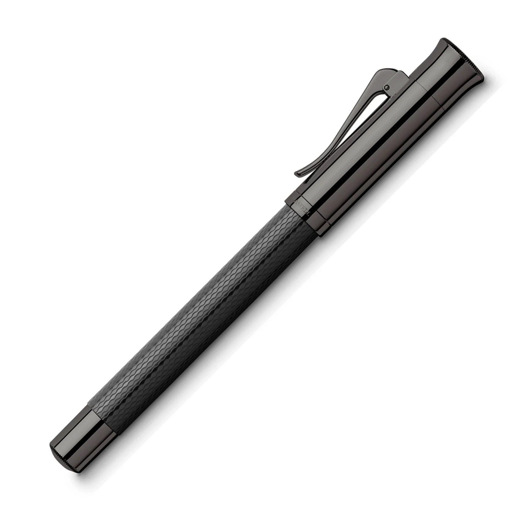 Graf Von Faber-Castell Guilloche Fountain Pen Black Edition - Image 3