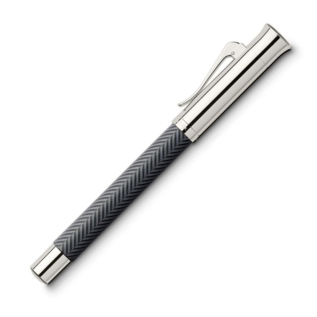 Graf Von Faber-Castell Guilloche Rollerball Pen Cisele Anthracite - Image 2