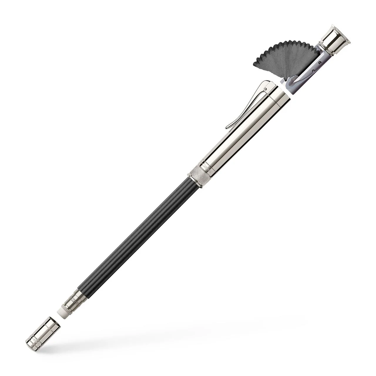 Graf Von Faber-Castell Perfect Pencil Platinum-Plated Black - Image 4