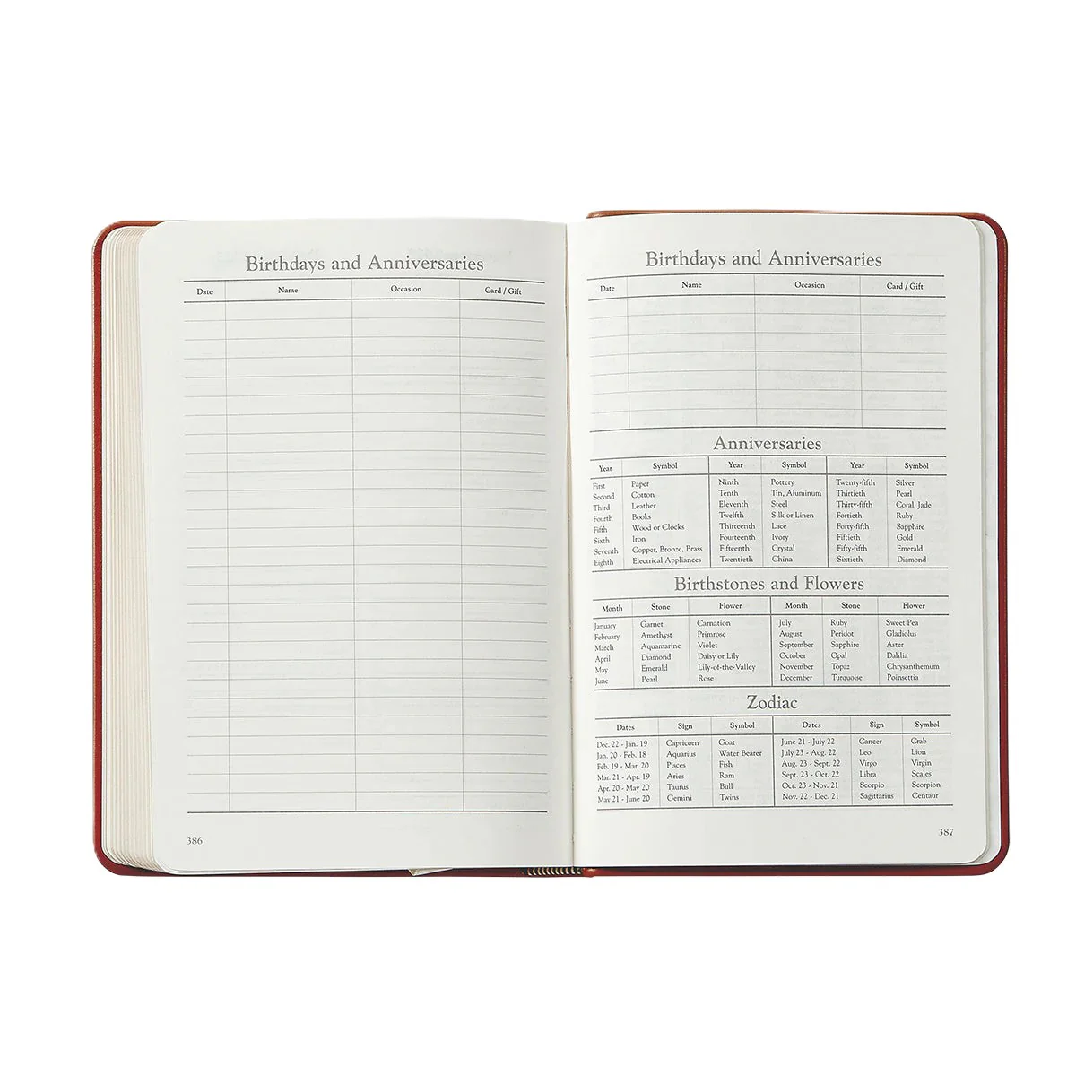 Graphic Image 2026 Daily Journal Goatskin Leather - Image 6
