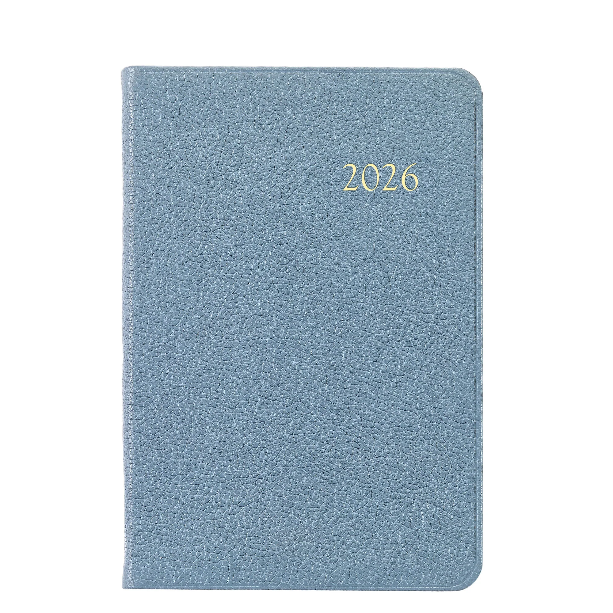 Graphic Image 2026 Daily Journal Pebble Grain Leather Planner