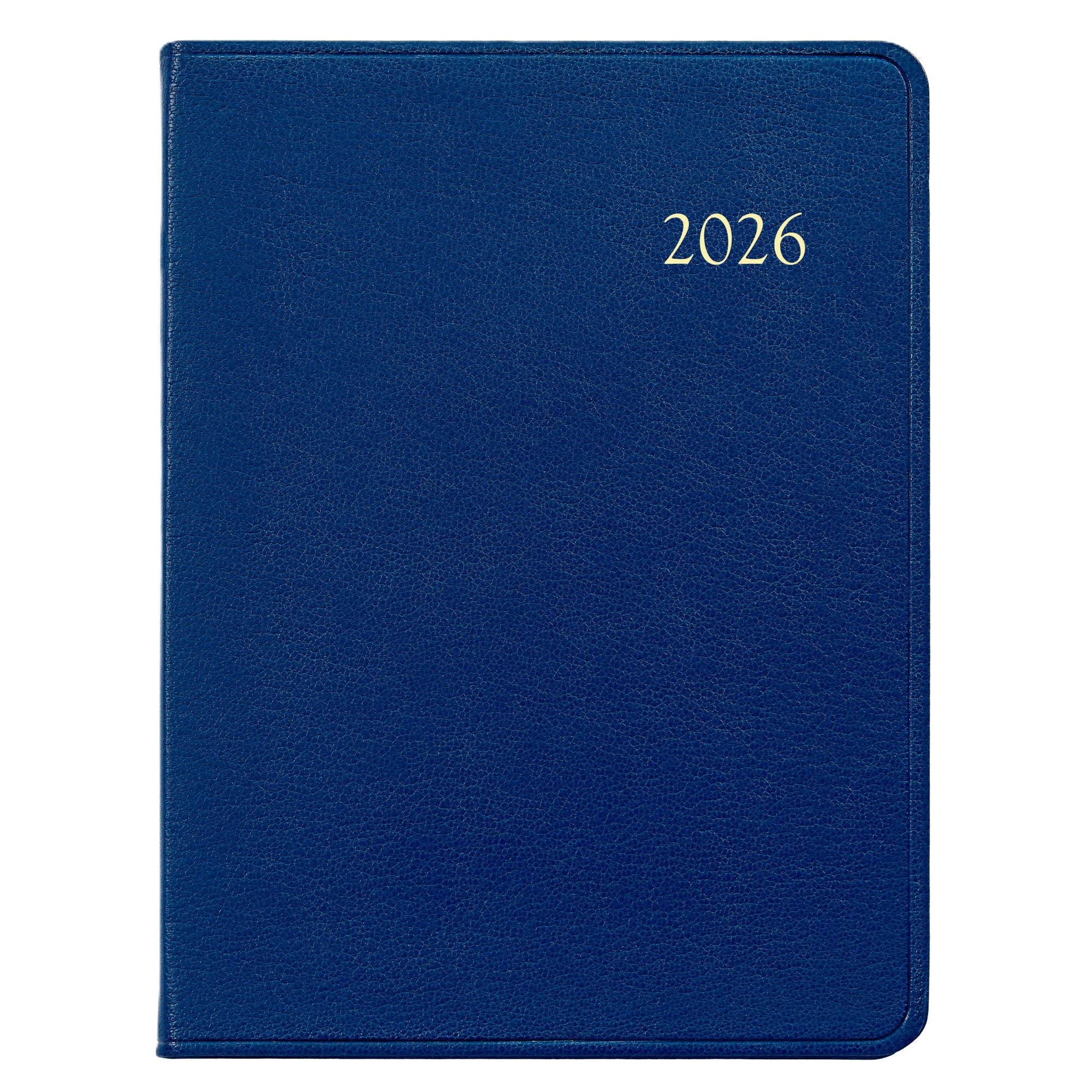 Graphic Image 2026 Desk Diary Goatskin Leather - Image 20